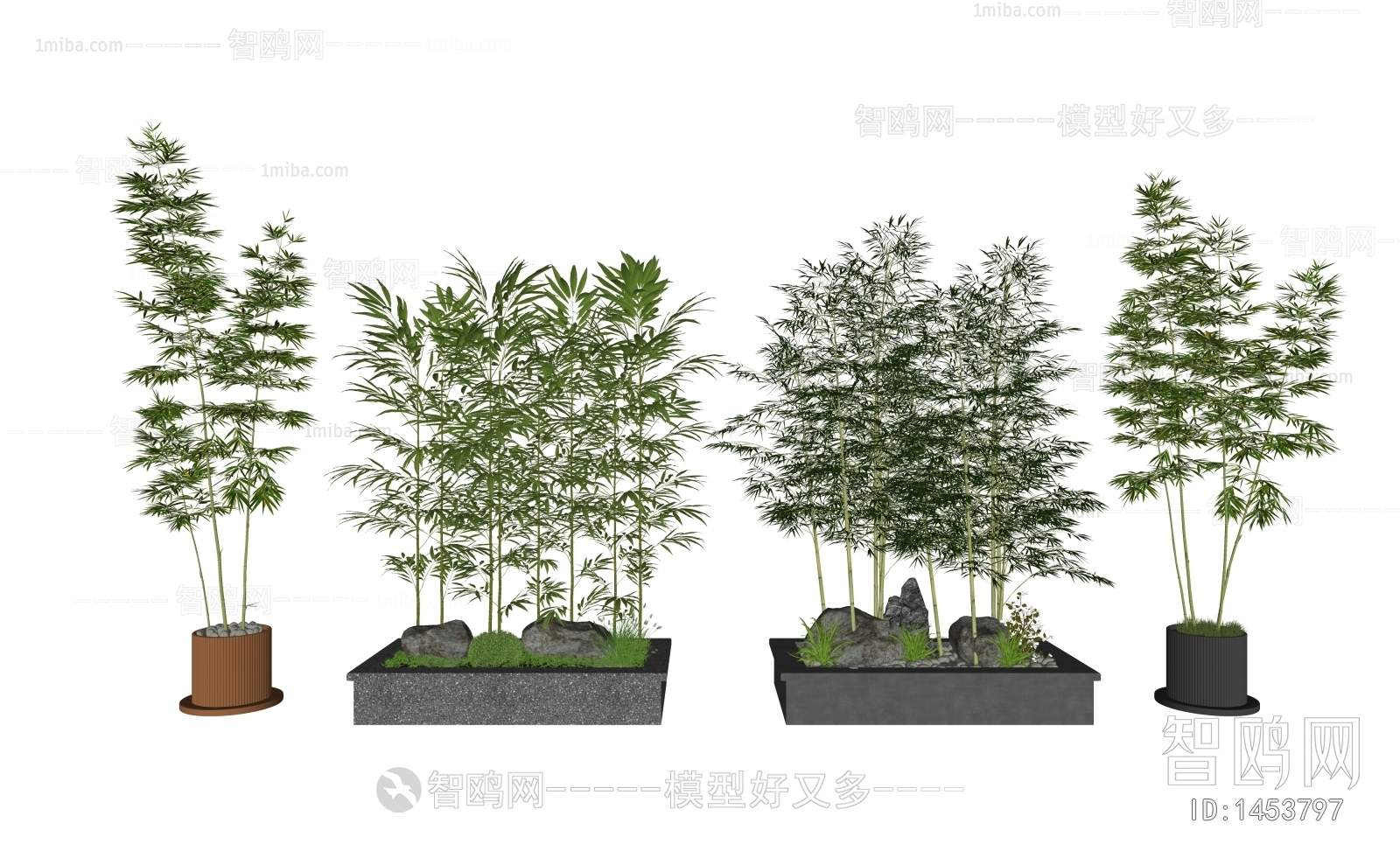 新中式绿植盆栽