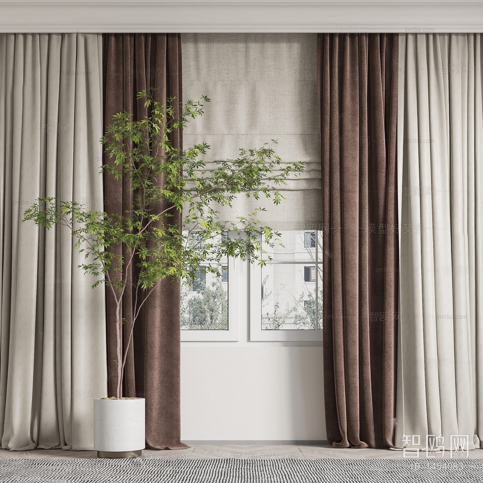 Modern The Curtain