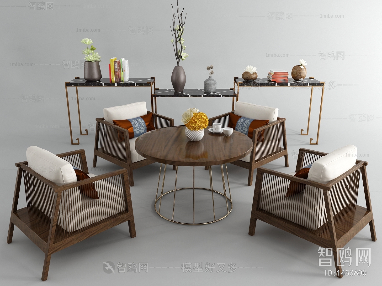 New Chinese Style Leisure Table And Chair