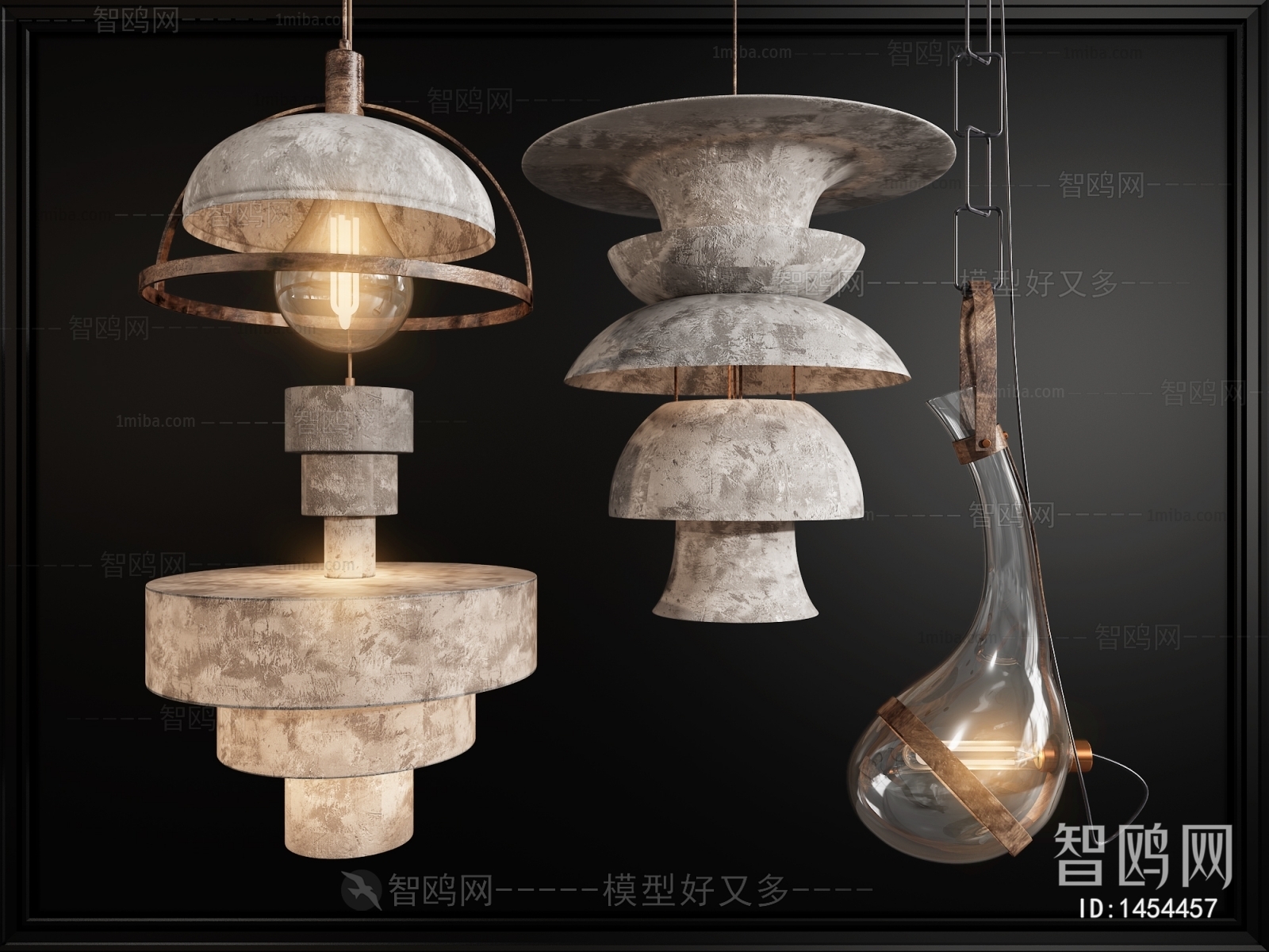 Wabi-sabi Style Droplight