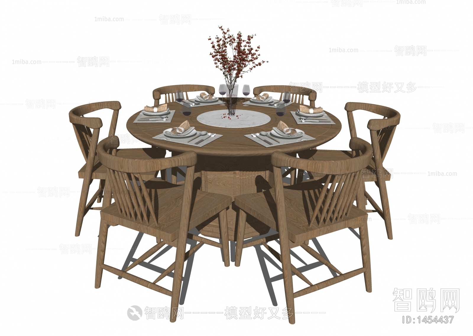 New Chinese Style Dining Table And Chairs