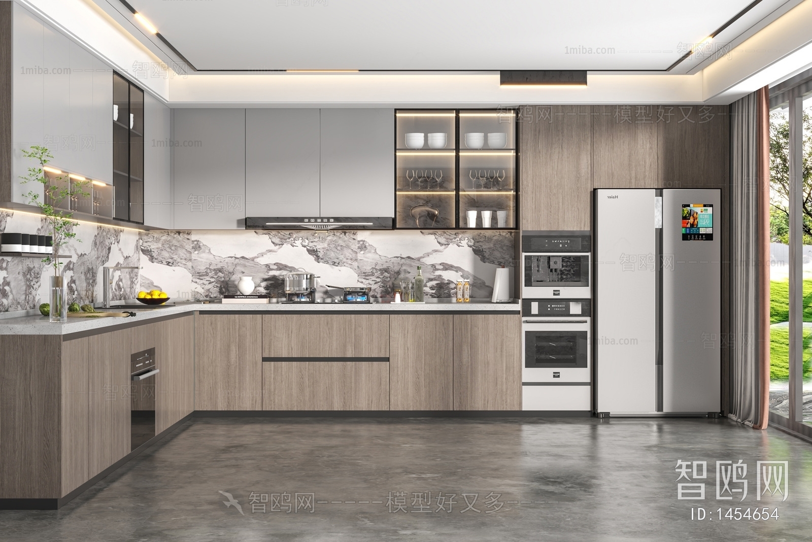 Modern Open Kitchen