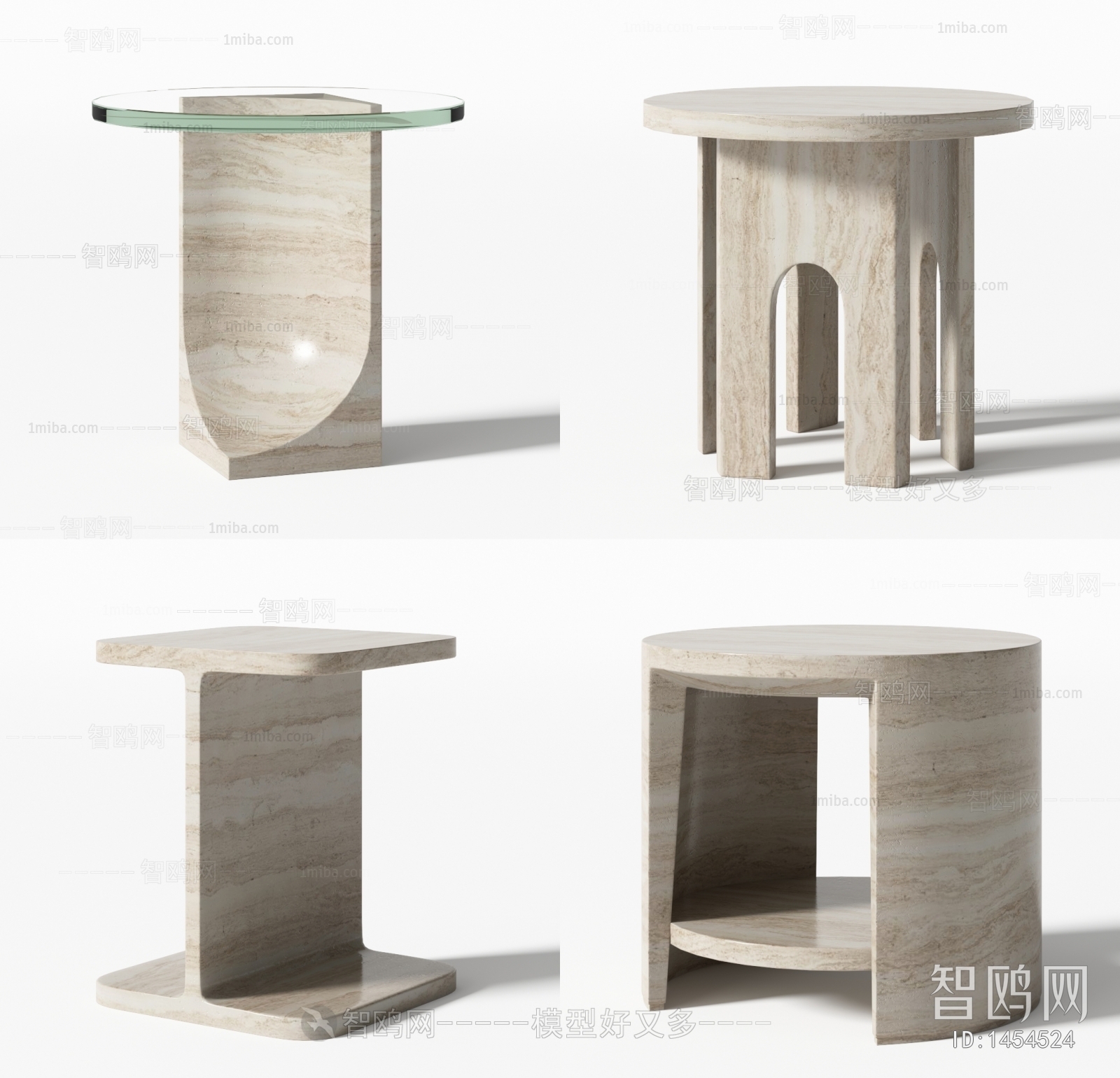 Wabi-sabi Style Side Table/corner Table