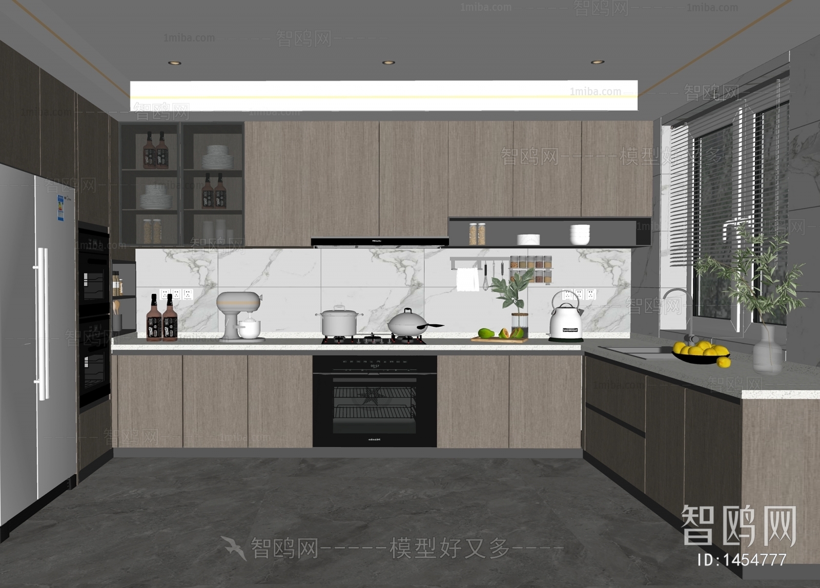 Modern The Kitchen