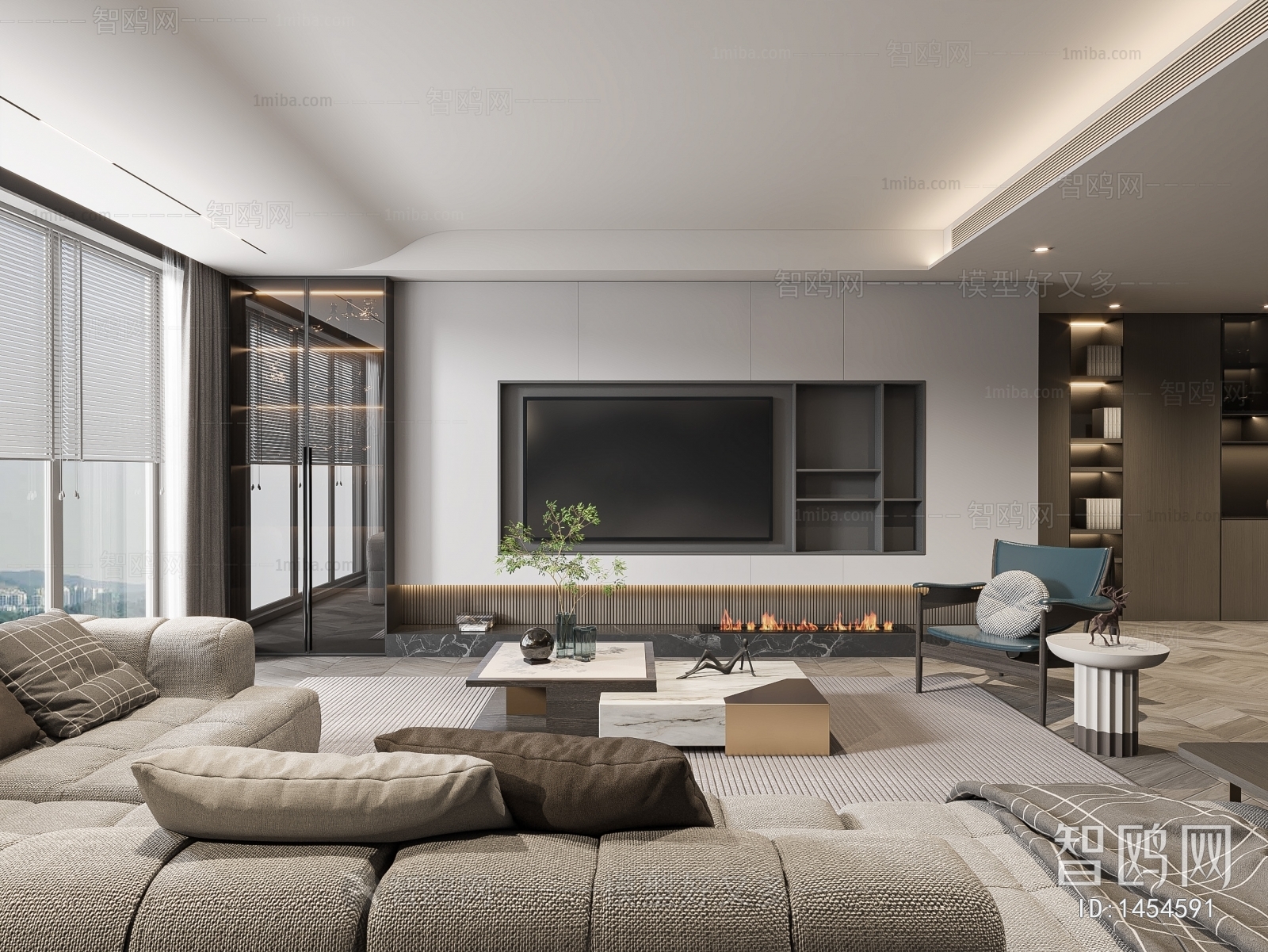 Modern A Living Room