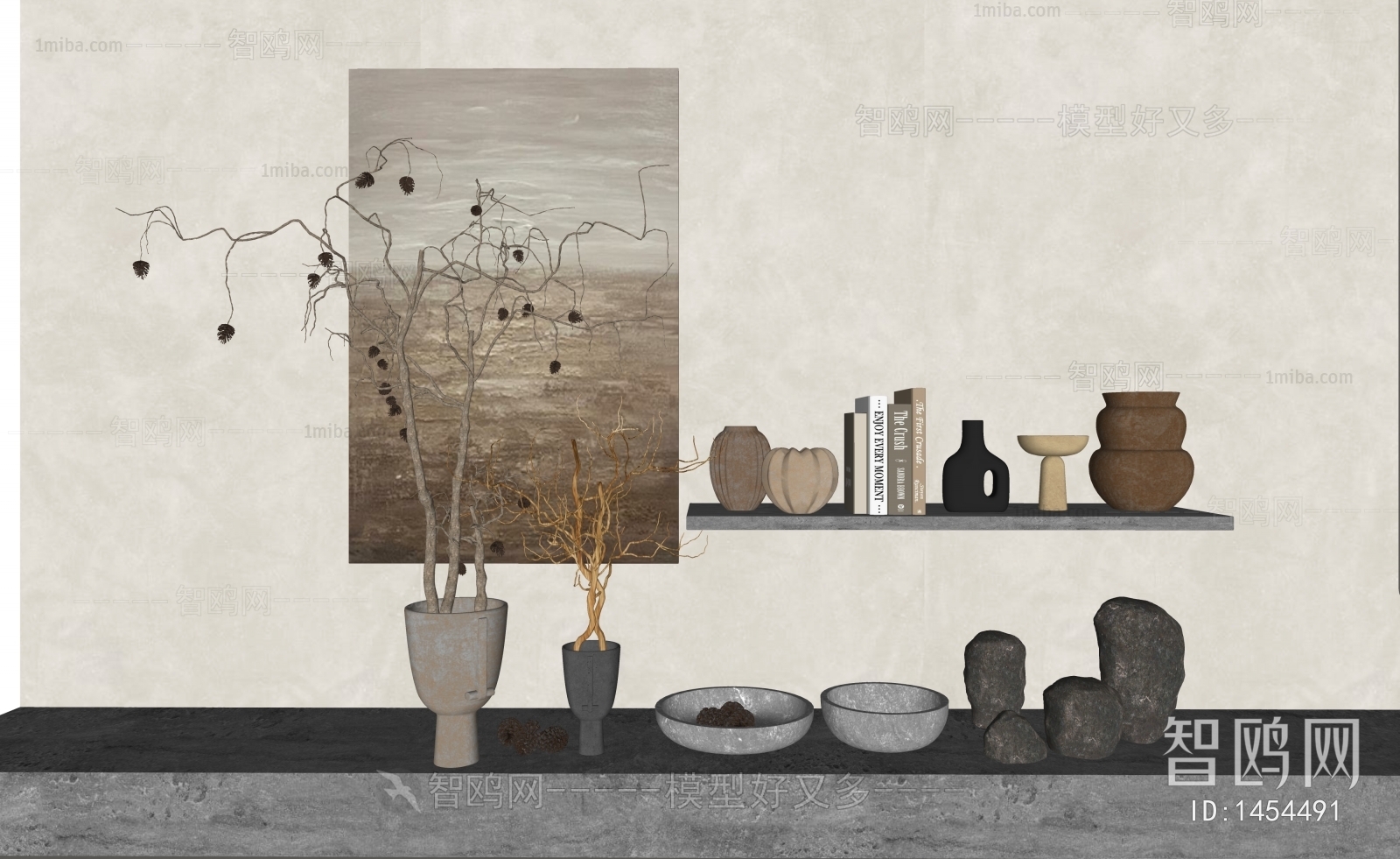 Wabi-sabi Style Decorative Set