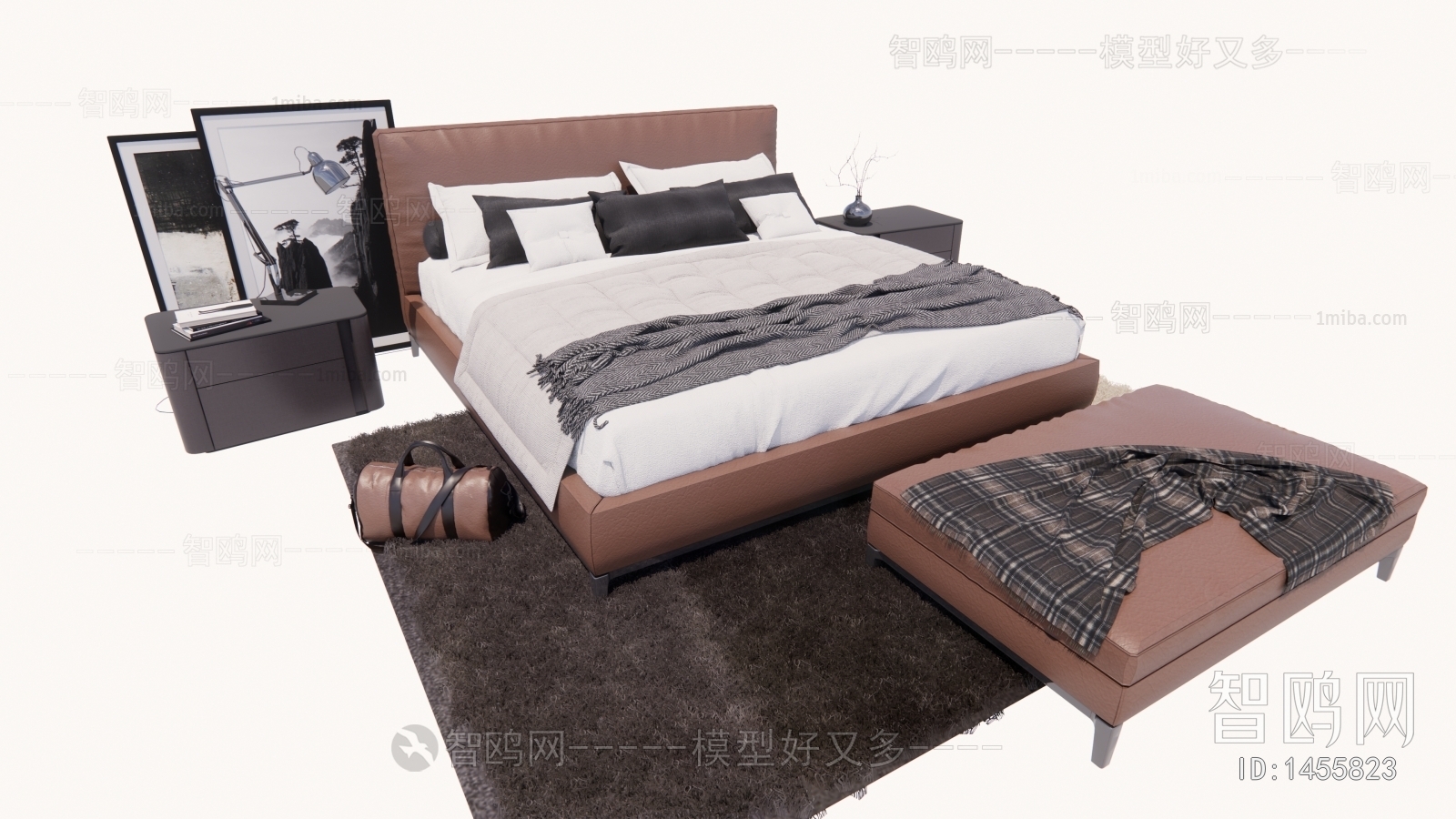 Modern Double Bed