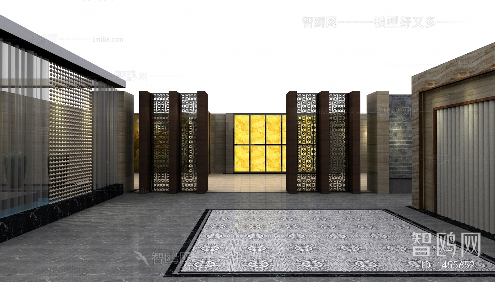 New Chinese Style Exhibition Hall