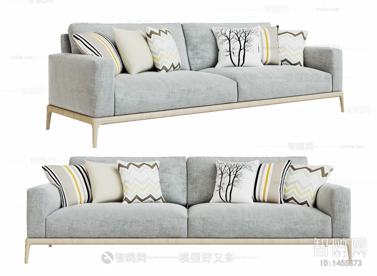 Nordic Style A Sofa For Two