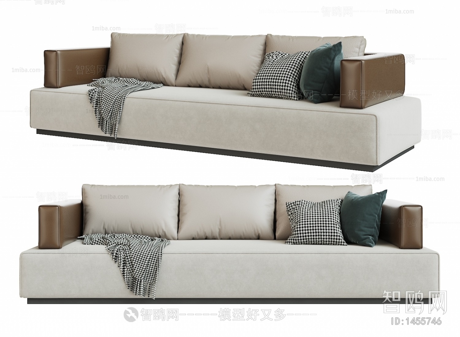 Modern Three-seat Sofa