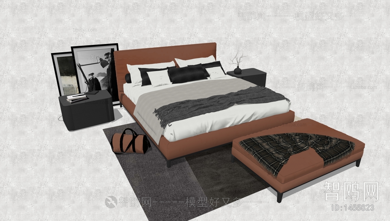 Modern Double Bed