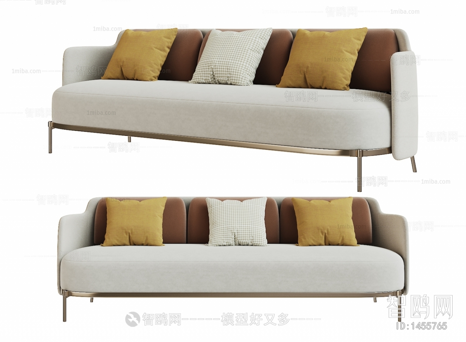 Modern Three-seat Sofa