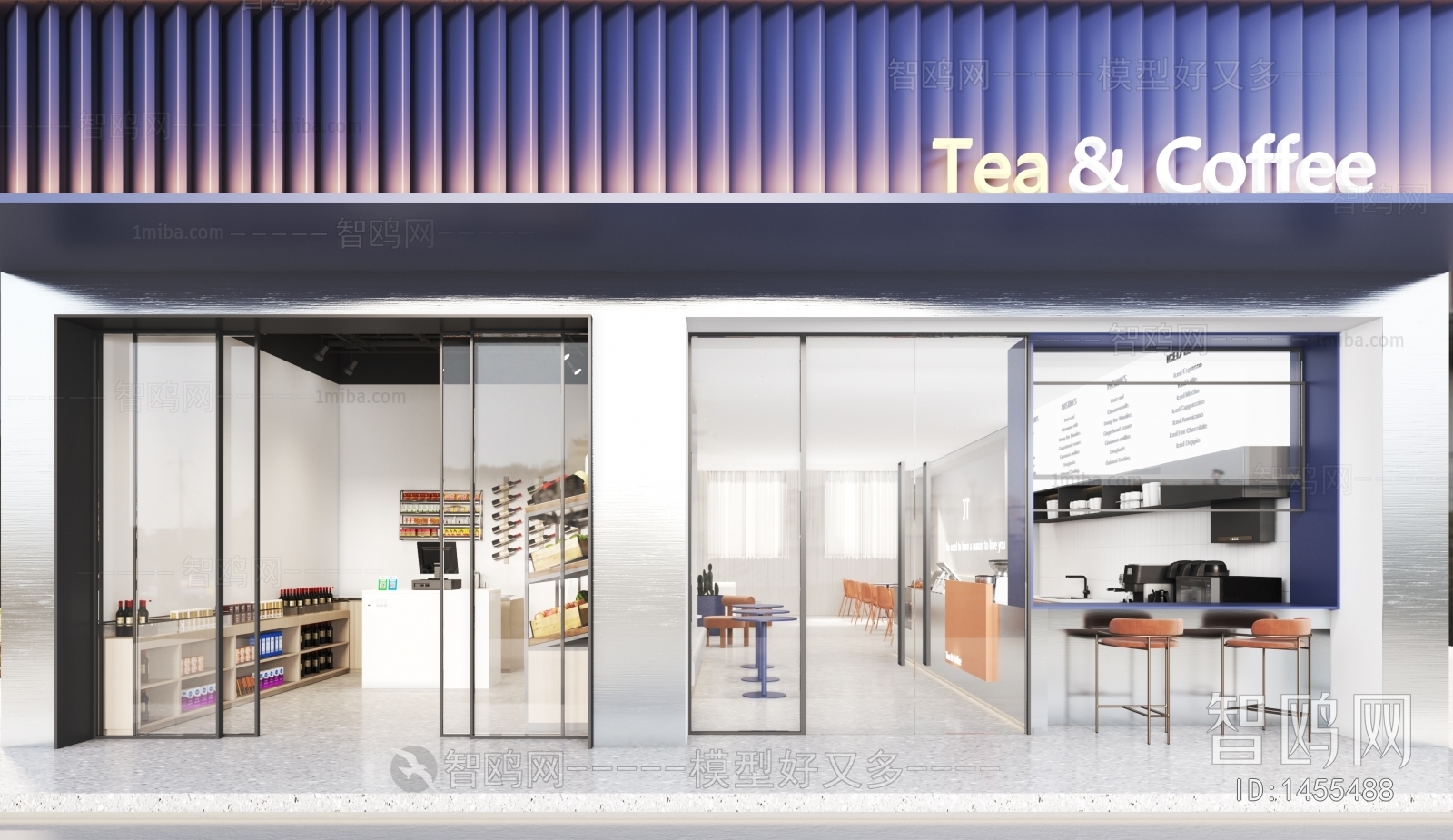 Modern Milk Tea Shop