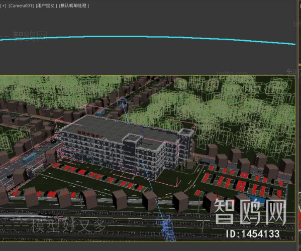 Modern Architectural Bird's-eye View Planning