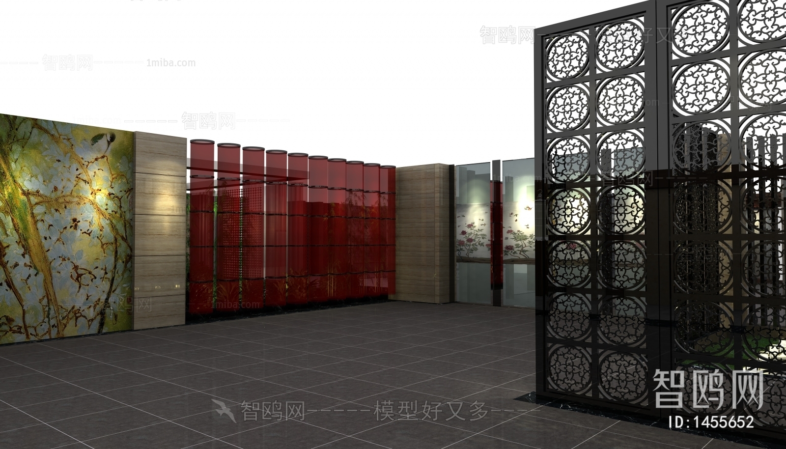 New Chinese Style Exhibition Hall