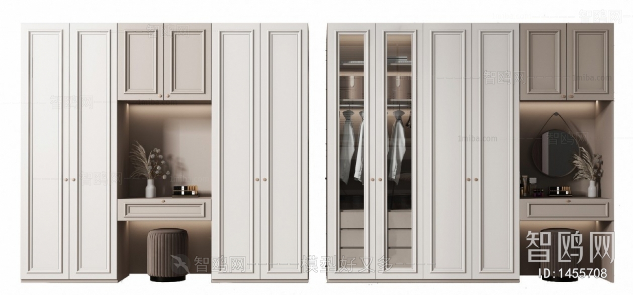 Simple European Style The Wardrobe