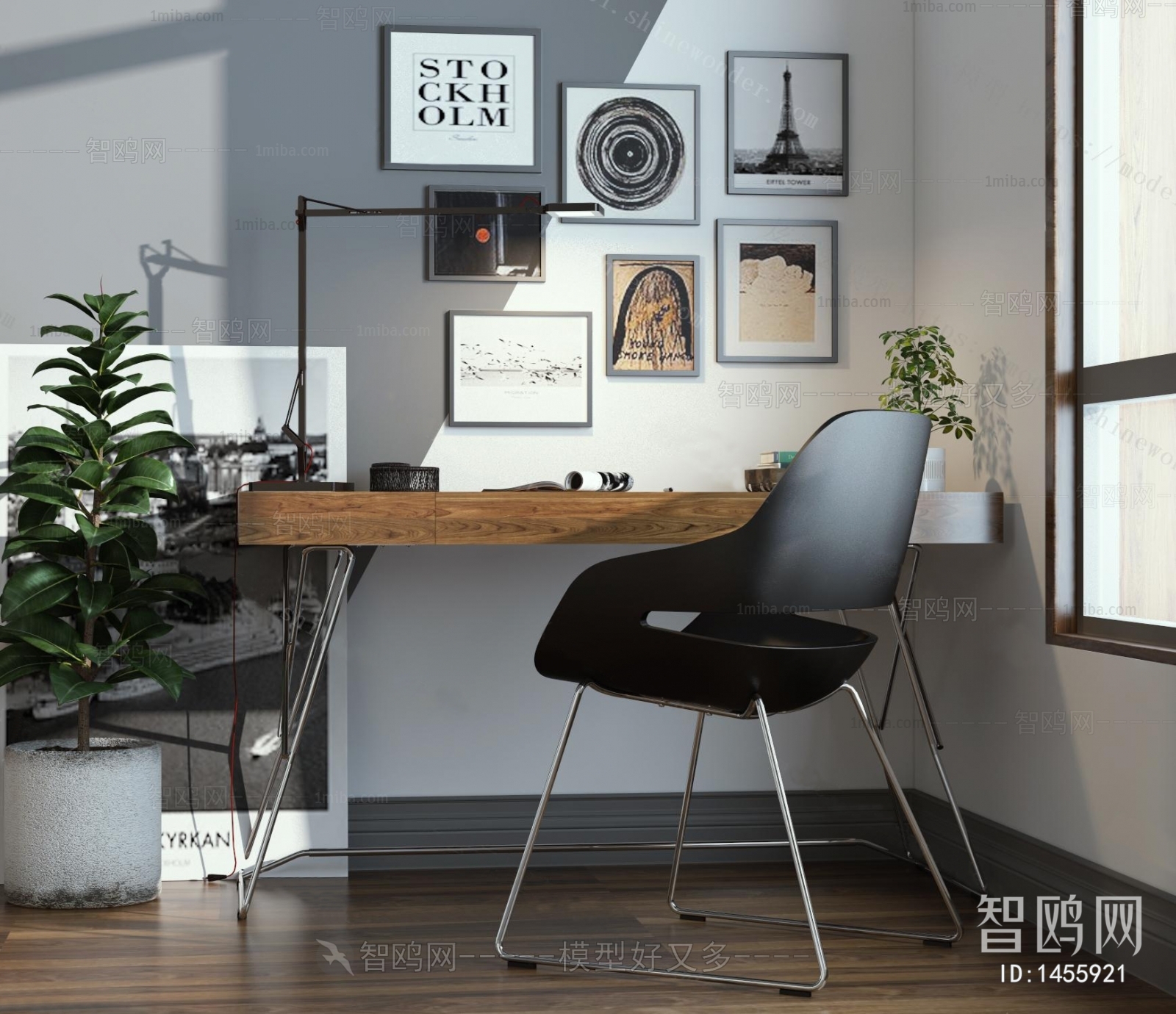 Modern Computer Desk And Chair