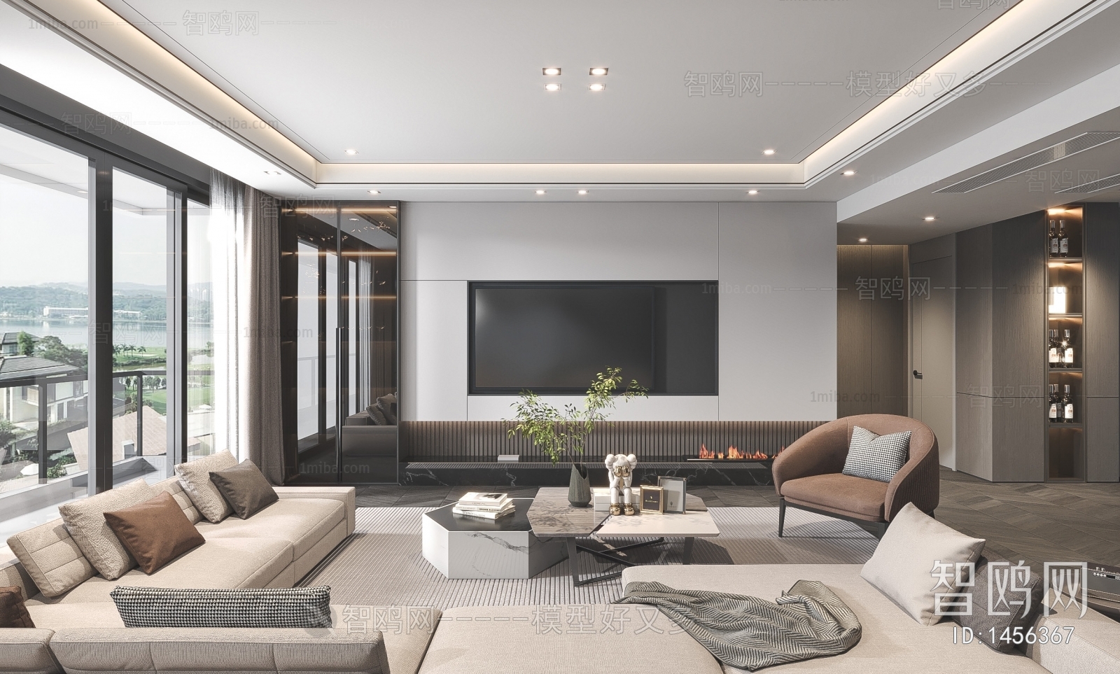 Modern A Living Room