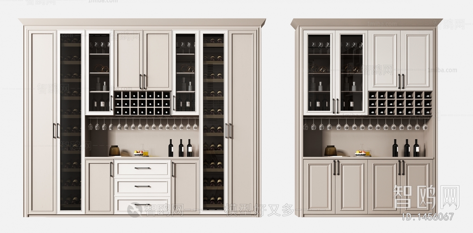 American Style Wine Cabinet