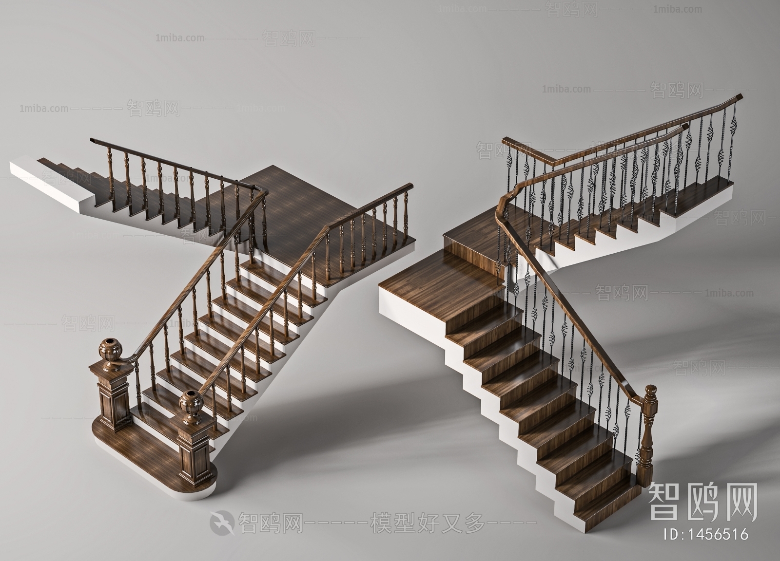 American Style Stair Balustrade/elevator