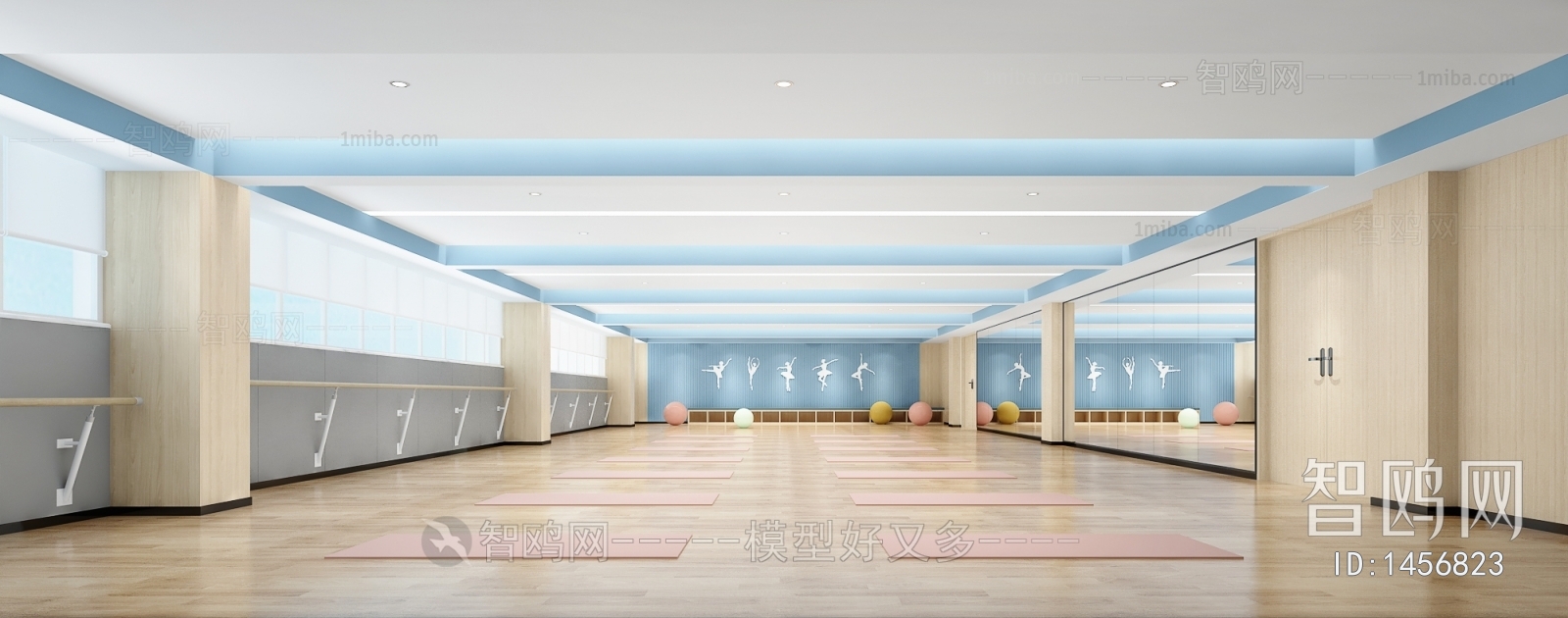 Modern Yoga Room