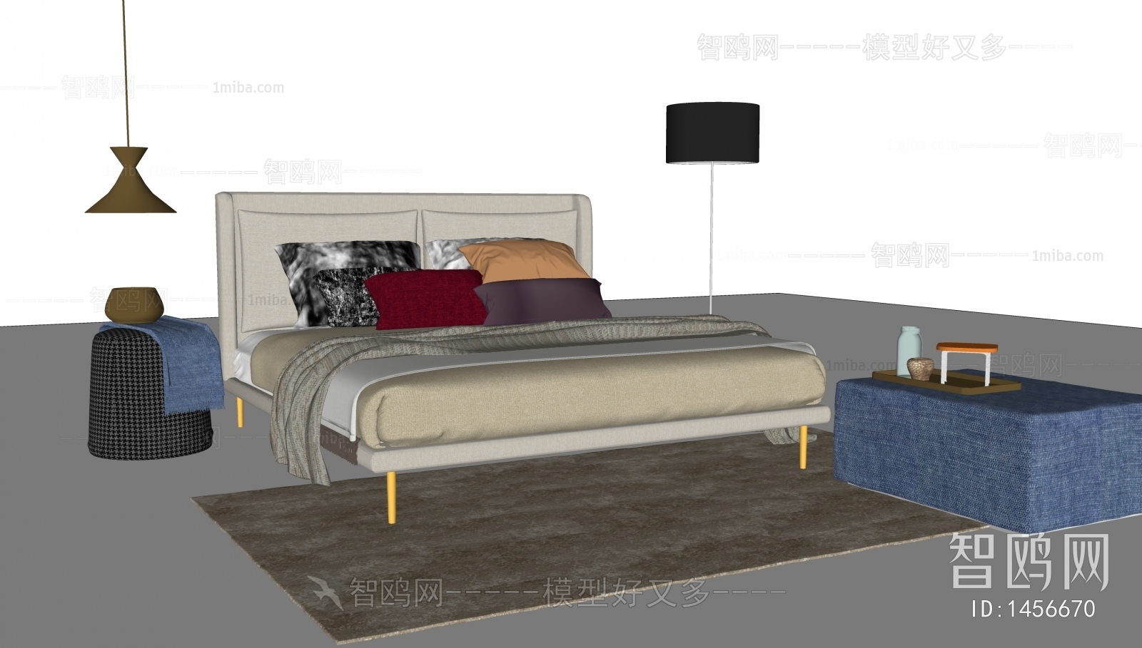 Modern Double Bed