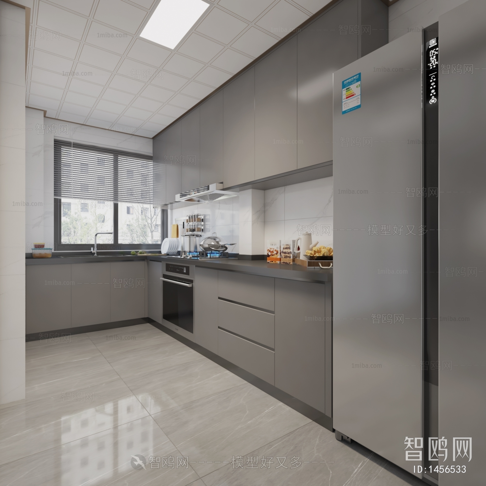 Modern The Kitchen