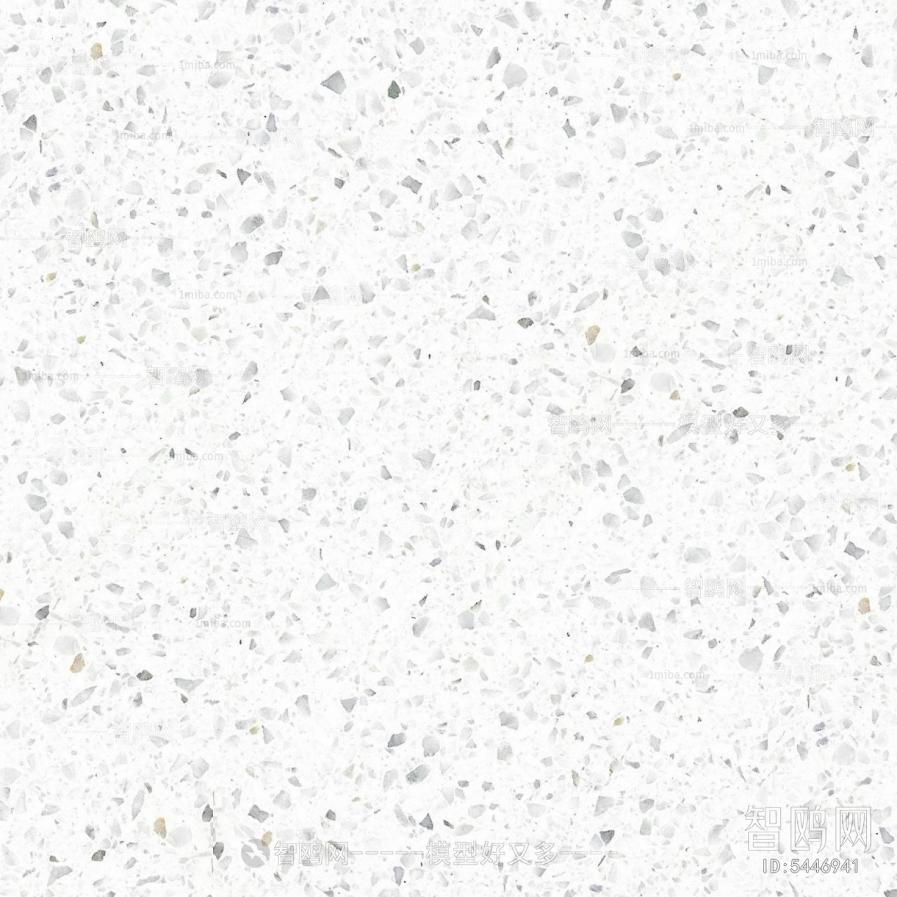 白色细颗粒水磨石