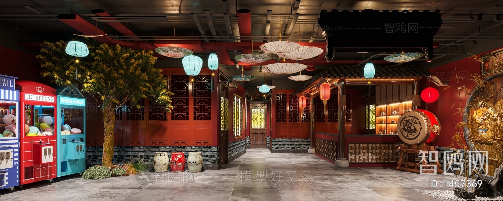 Chinese Style Catering Space