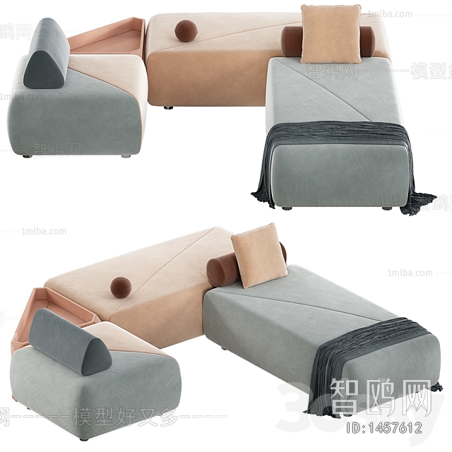 Modern Multi Person Sofa