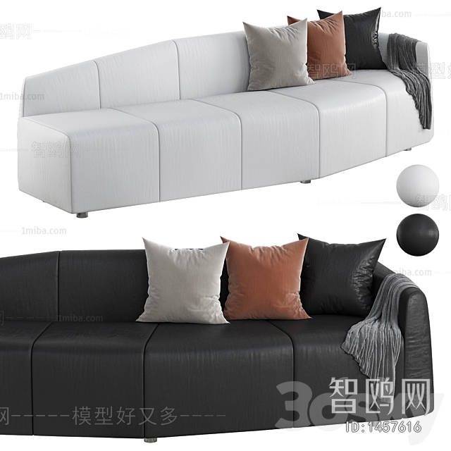 Modern Multi Person Sofa