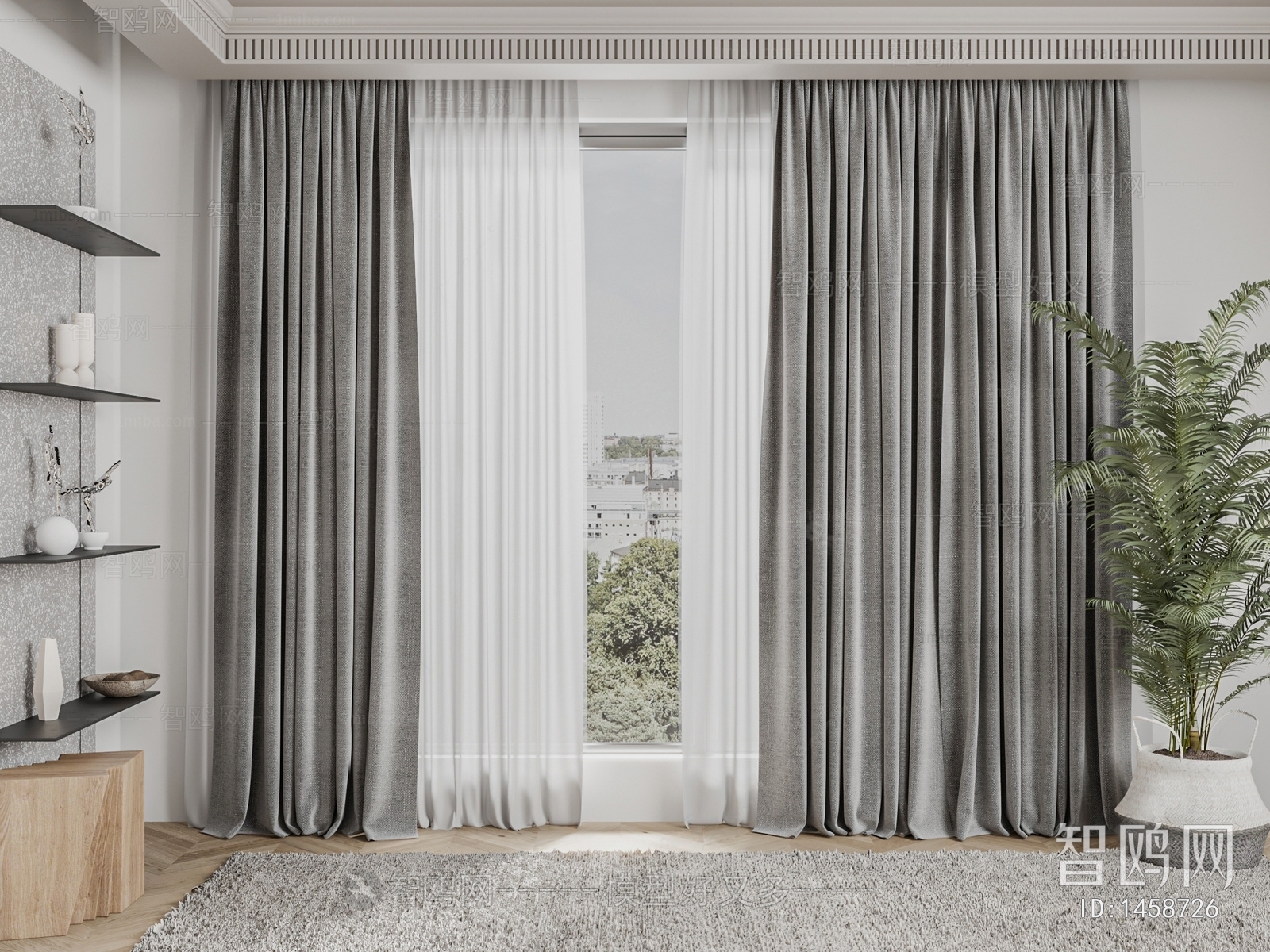 Modern The Curtain