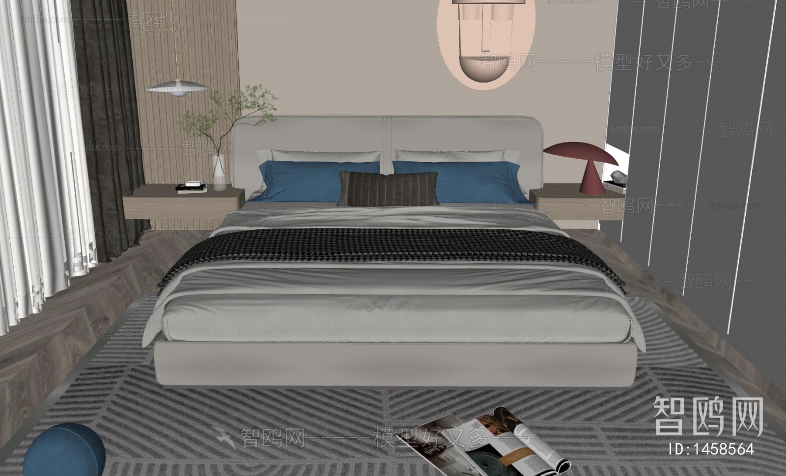 Modern Double Bed