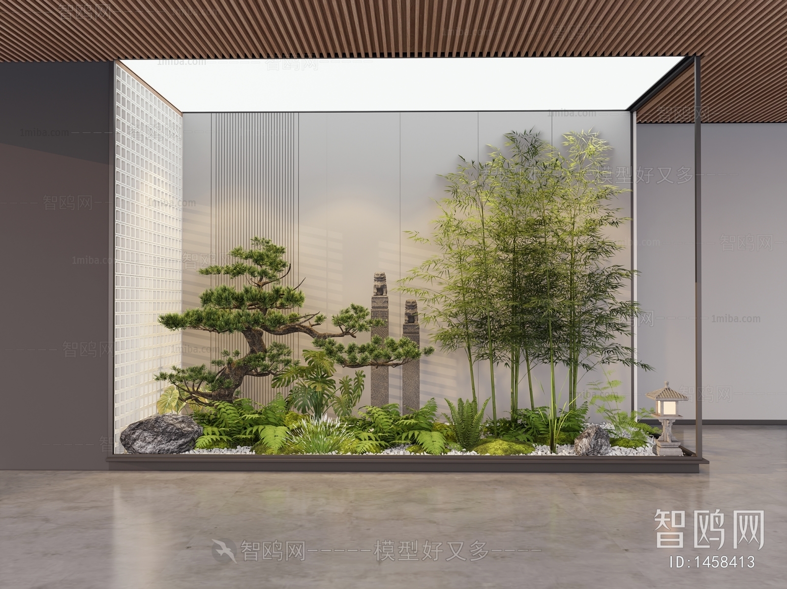 Modern New Chinese Style Garden