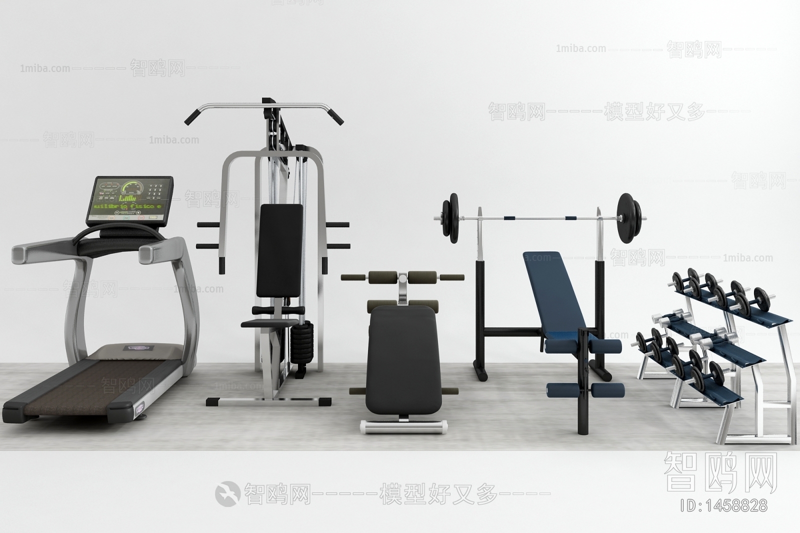 Modern Fitness Equipment