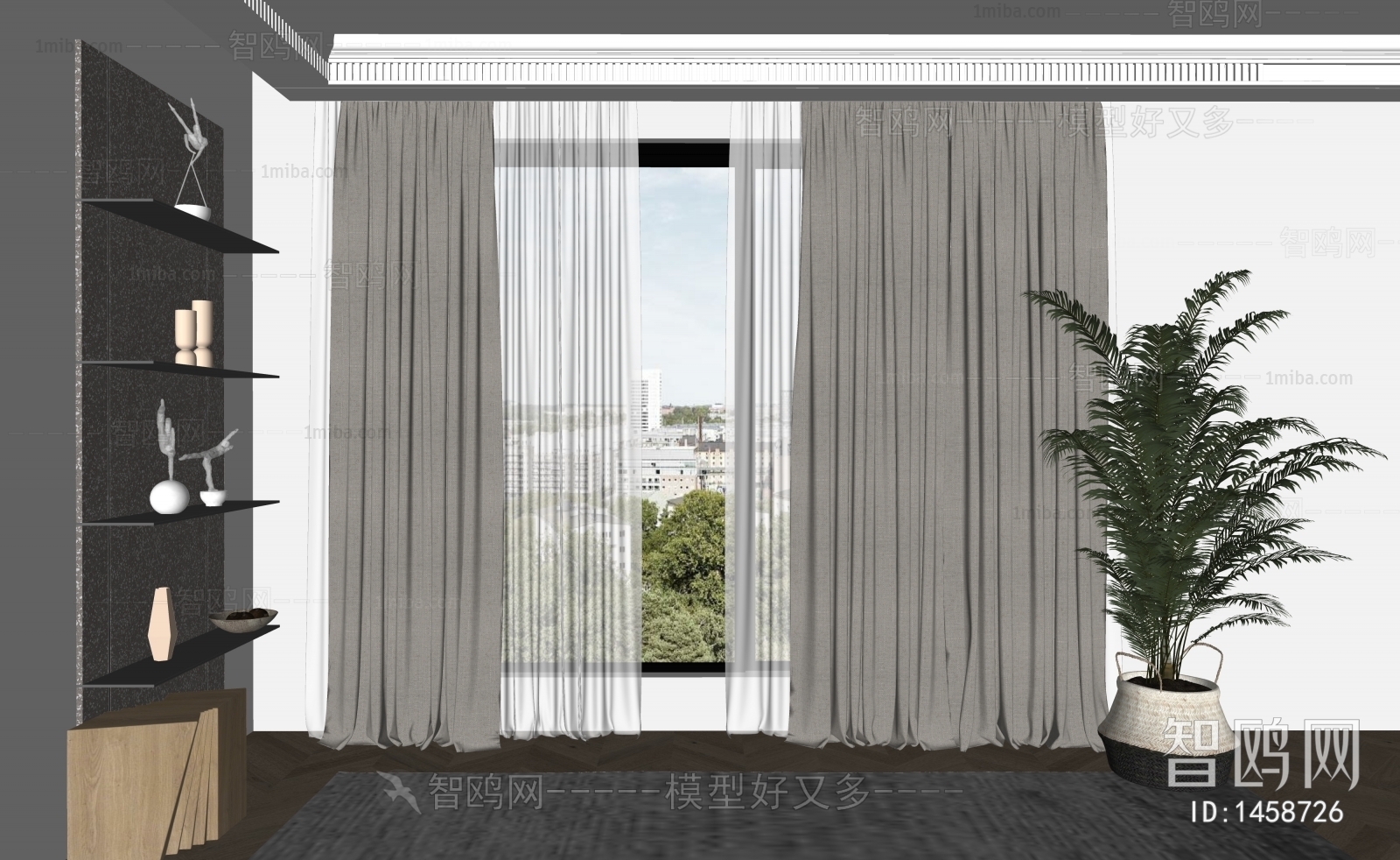 Modern The Curtain