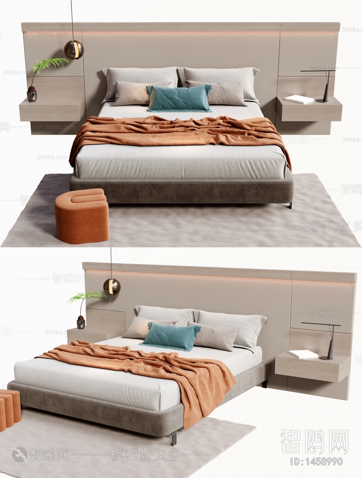 Modern Double Bed