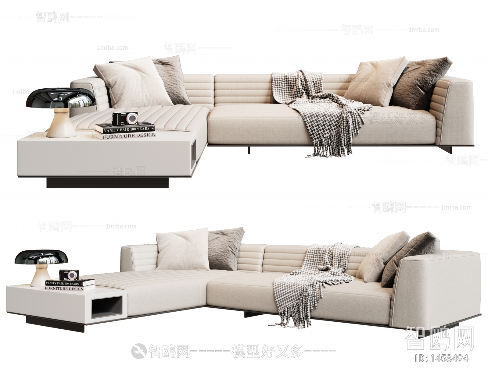 Modern Multi Person Sofa