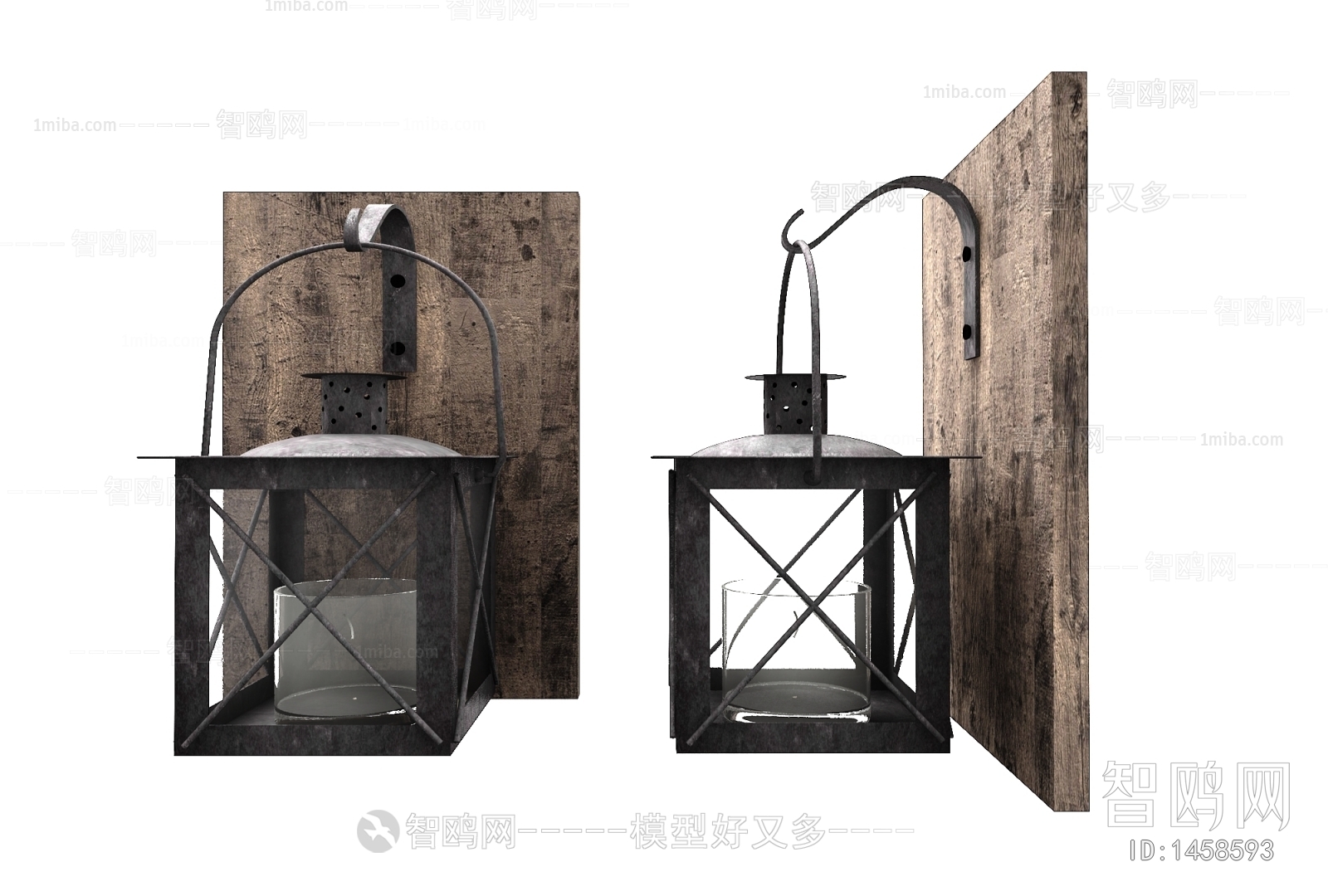 Industrial Style Wall Lamp