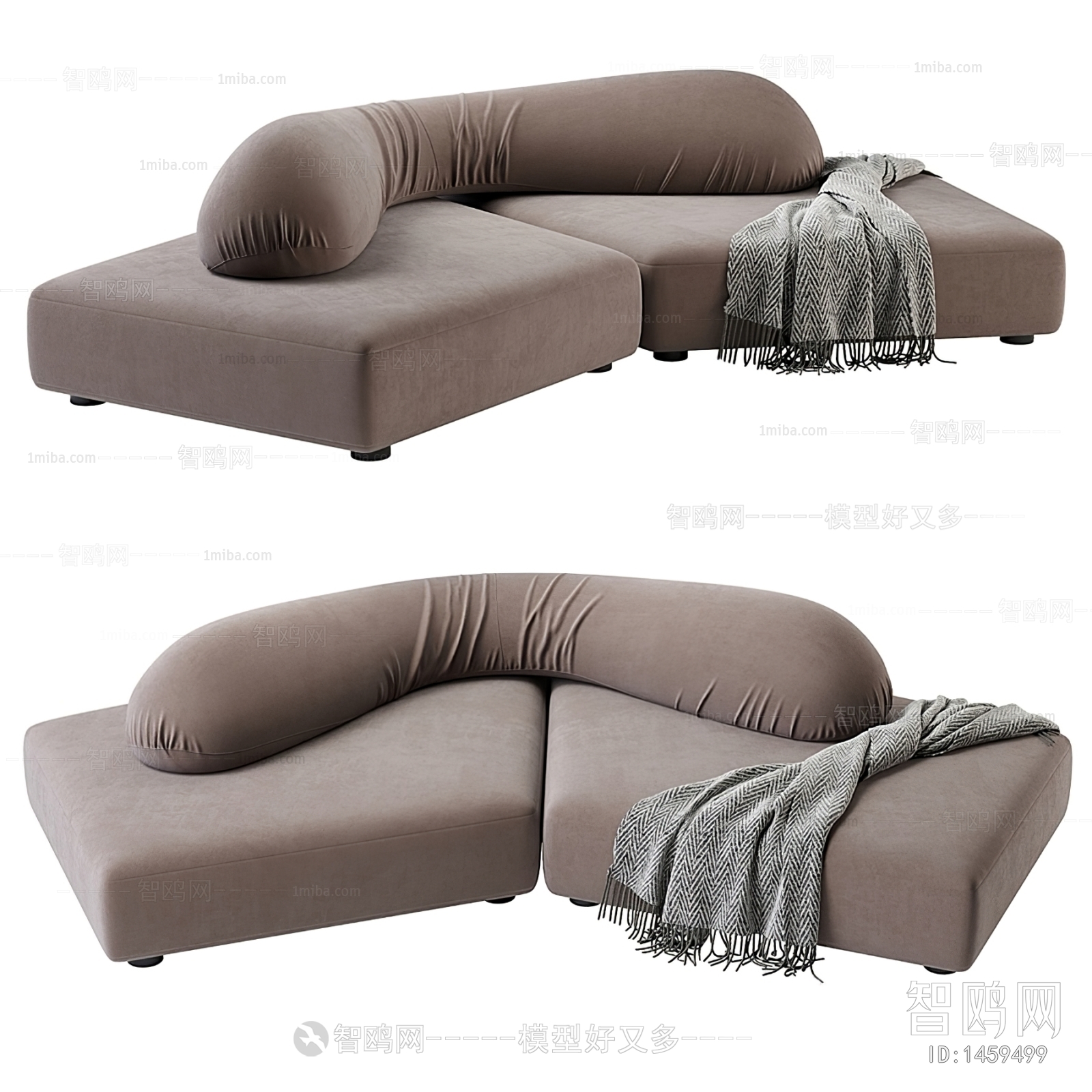 Modern Shaped Sofa