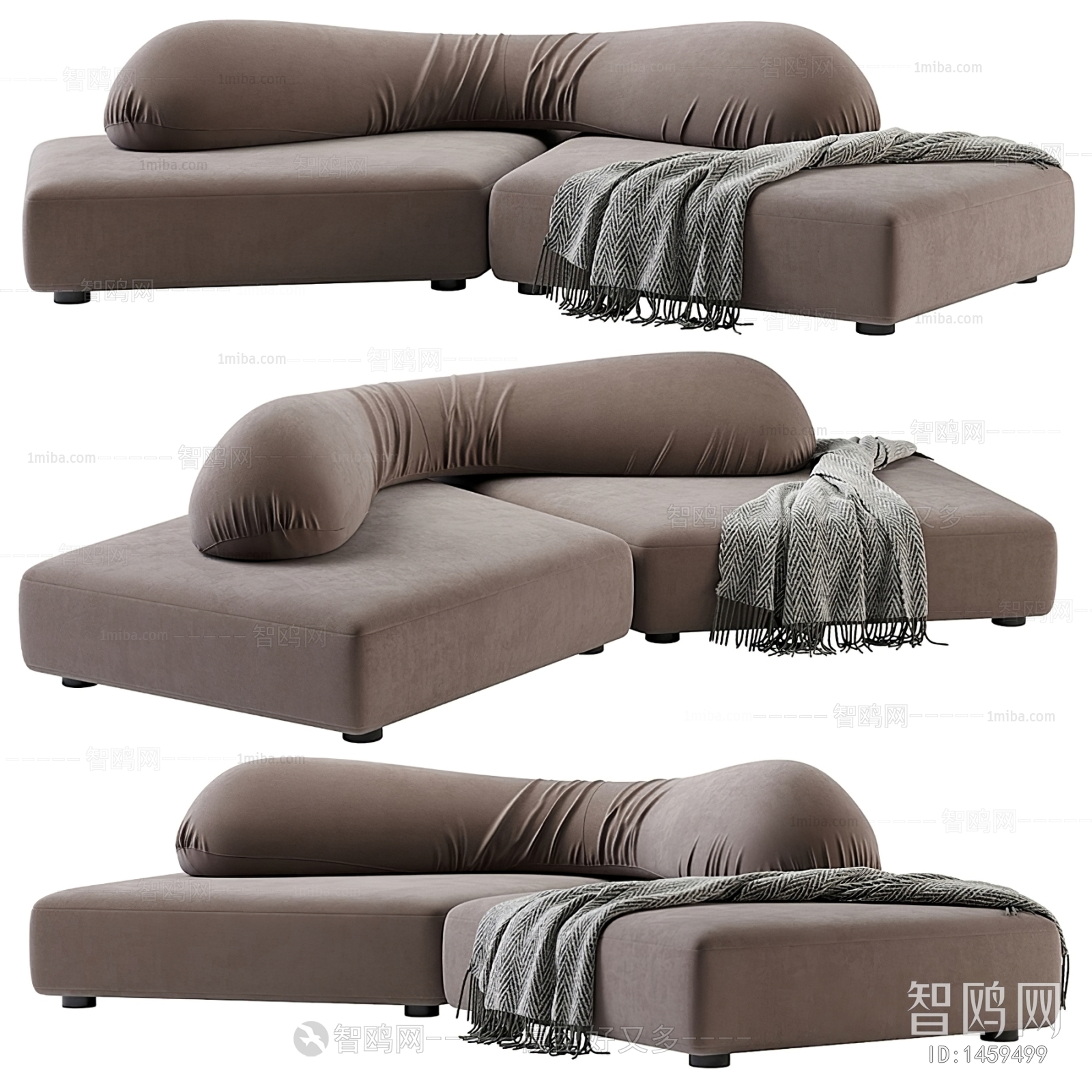 Modern Shaped Sofa