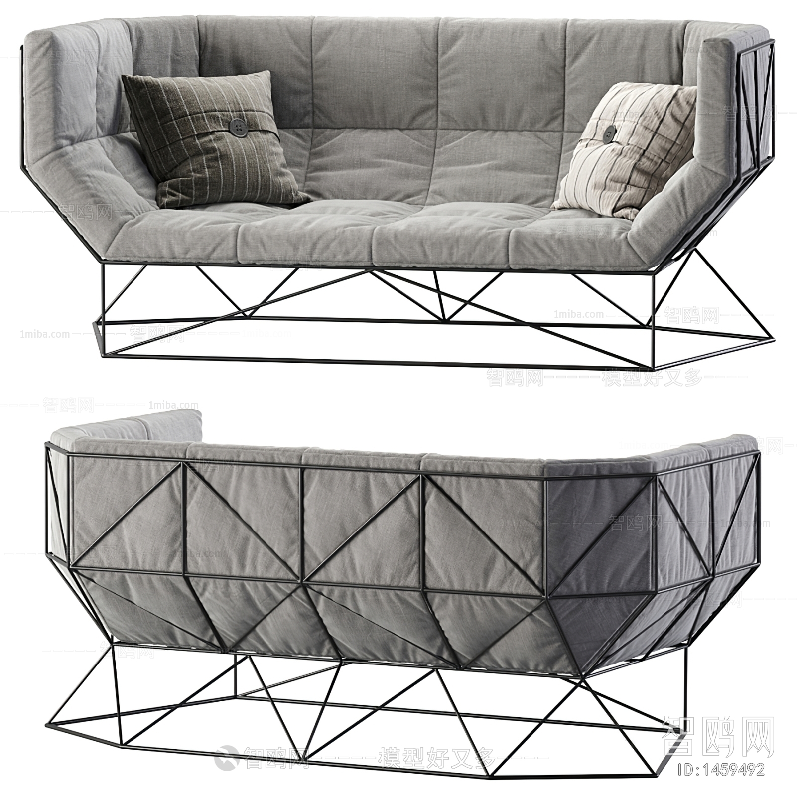 Modern Multi Person Sofa