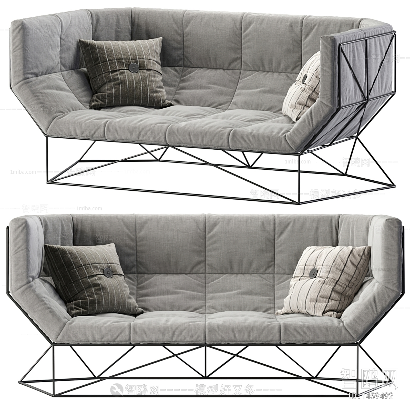 Modern Multi Person Sofa