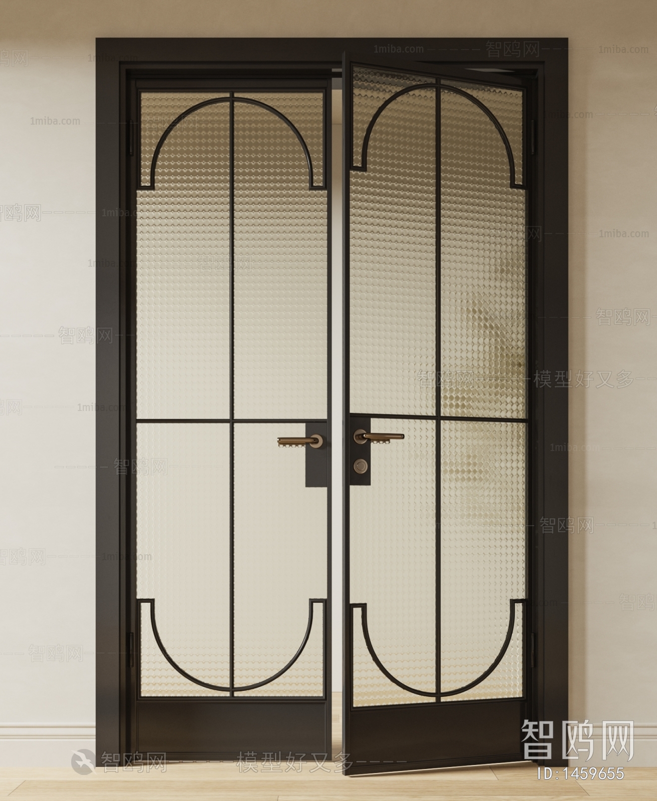 Modern Double Door