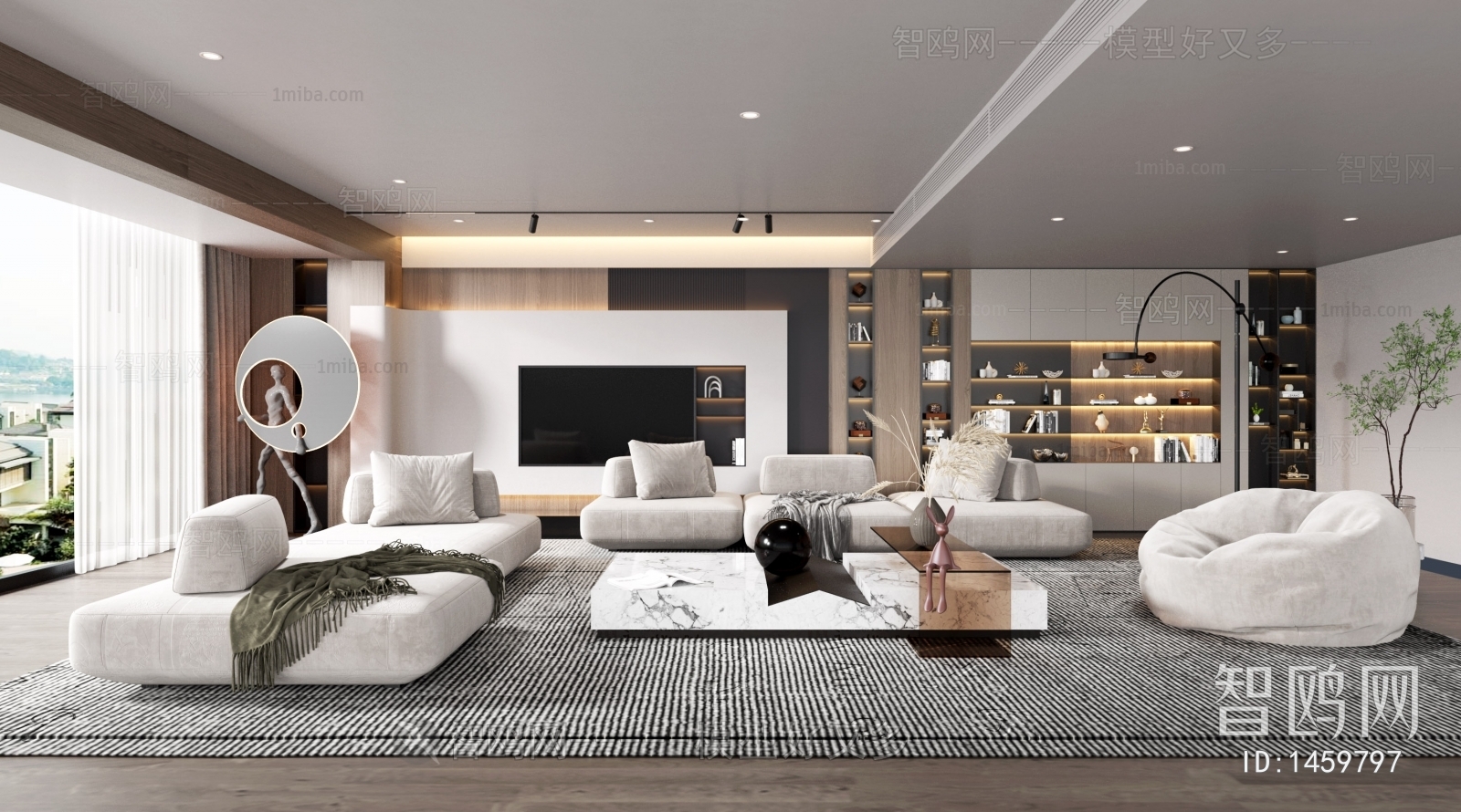 Modern A Living Room