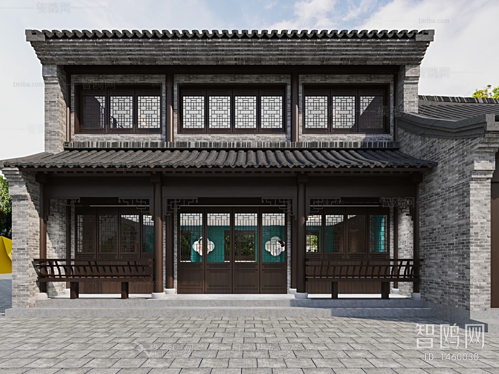 Chinese Style Ancient Architectural Buildings