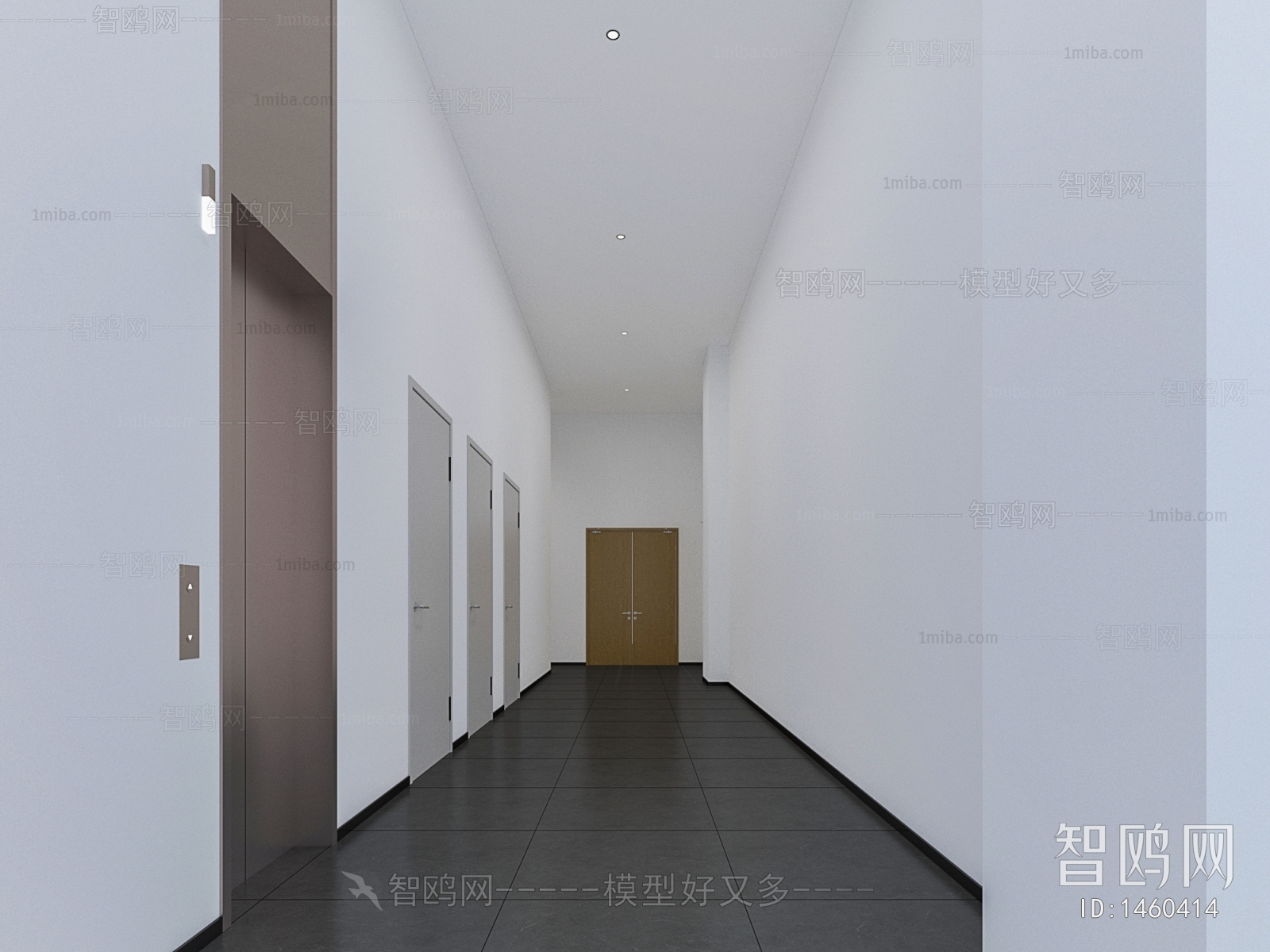 Modern Corridor/elevator Hall