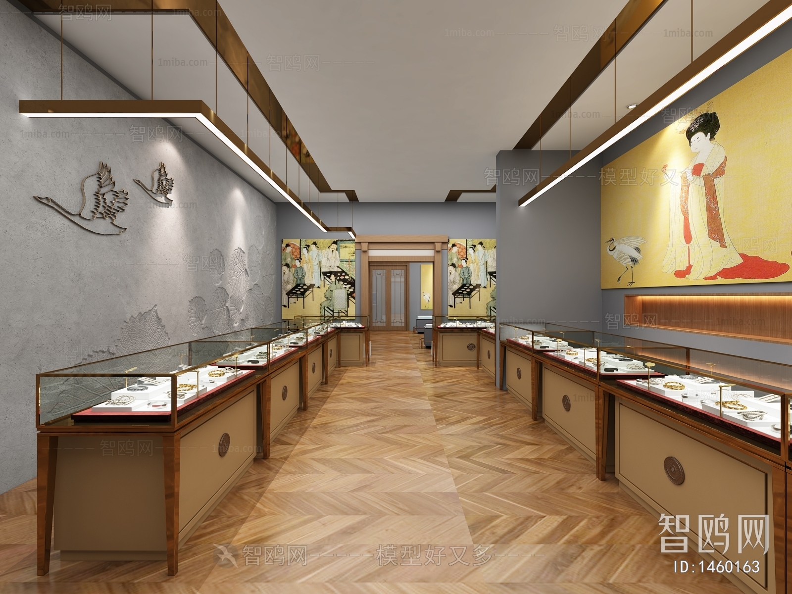 New Chinese Style Jewelry Store