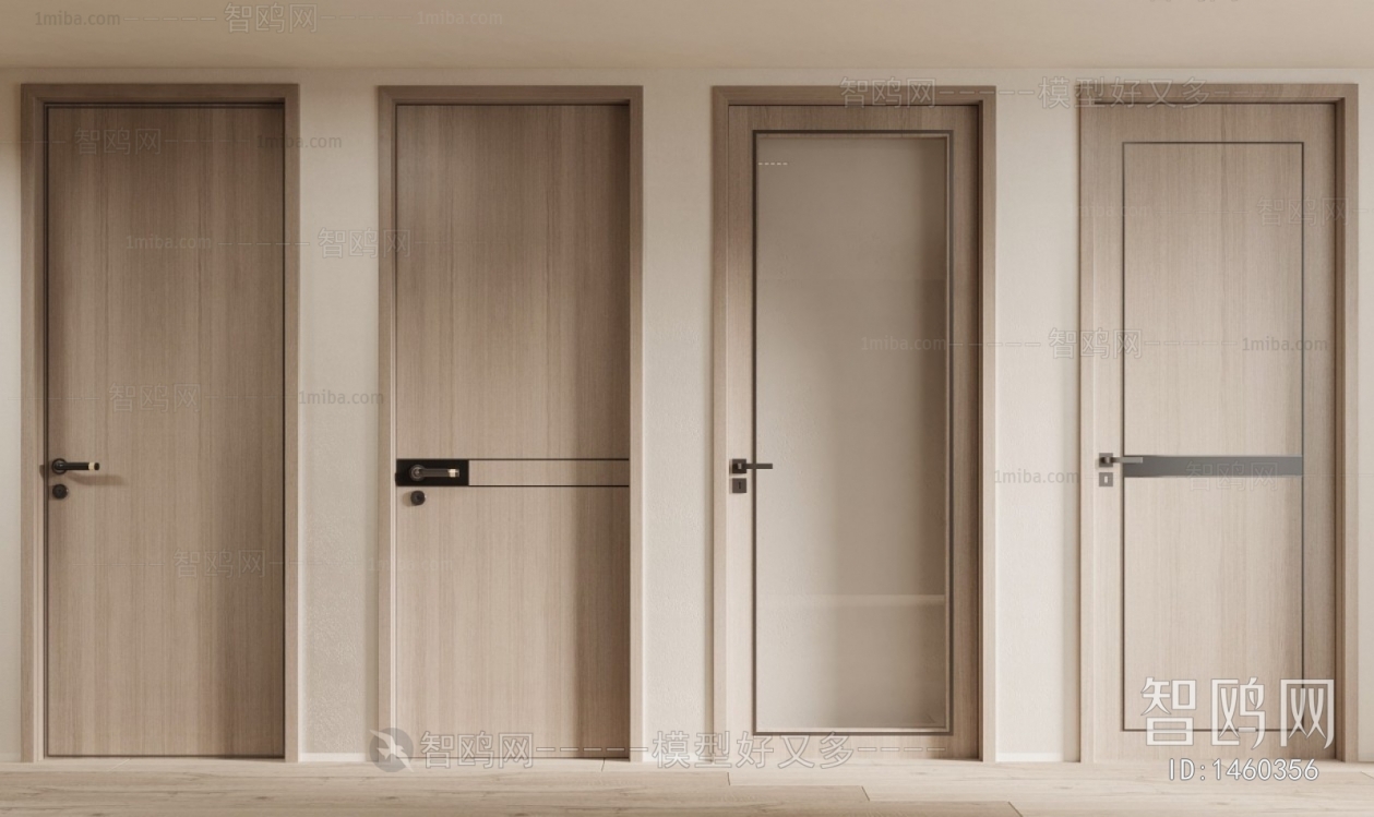 Modern Single Door