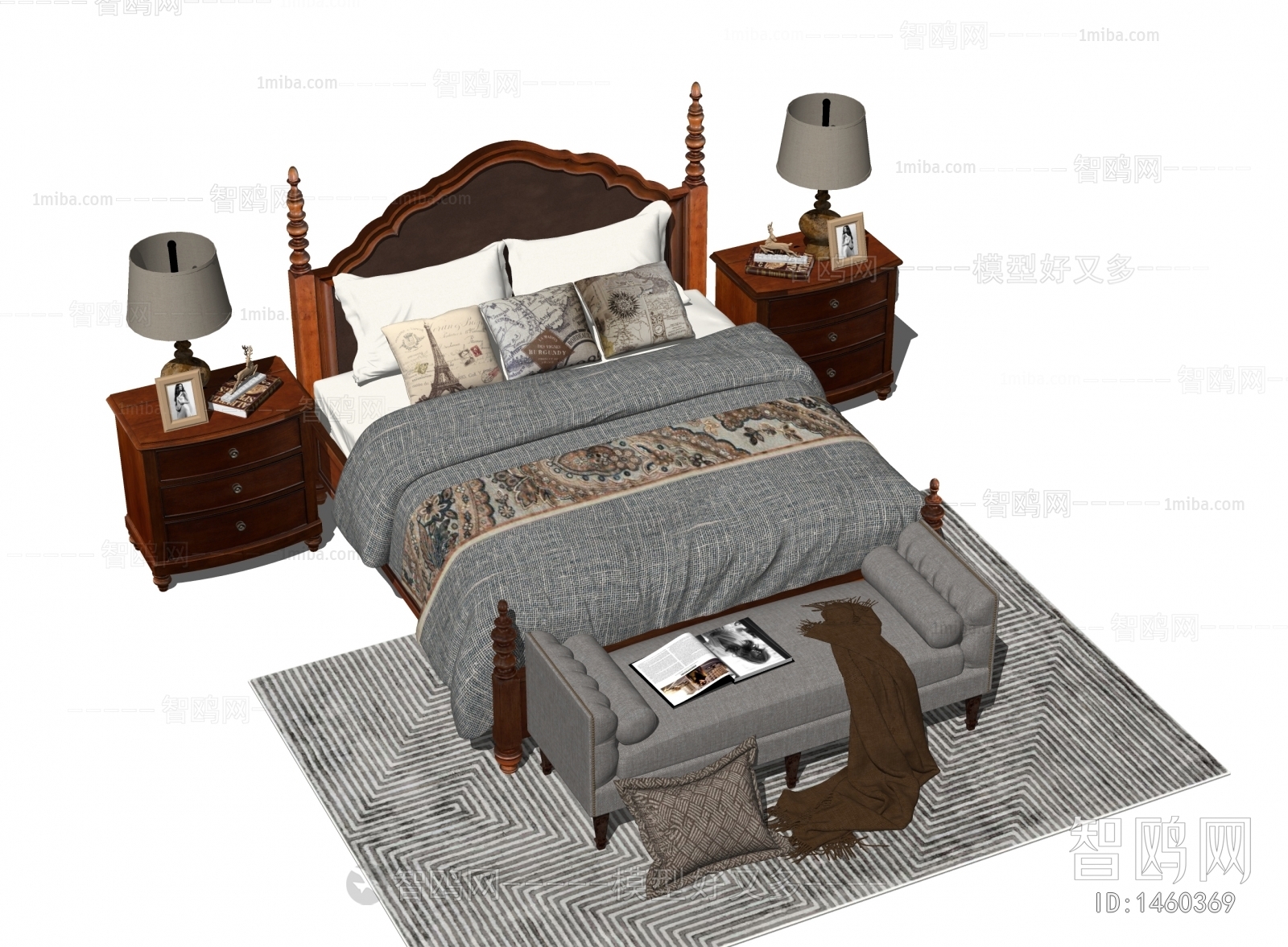 American Style Double Bed